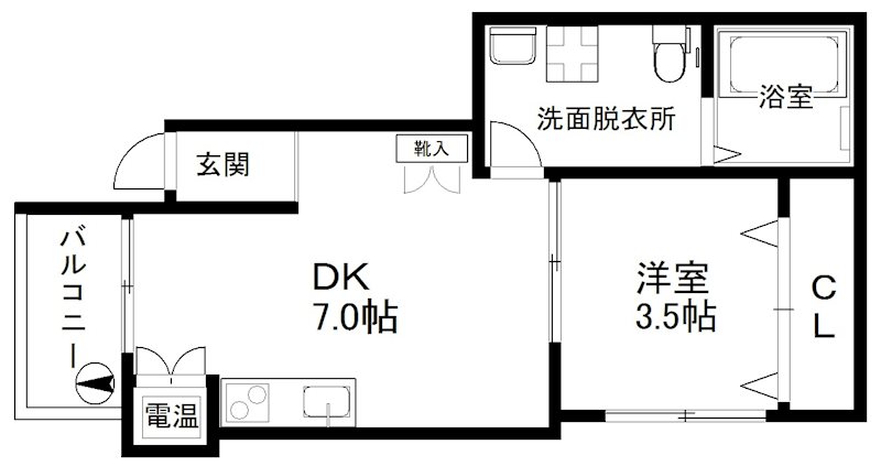 セントラルTAMADE８８ 間取り