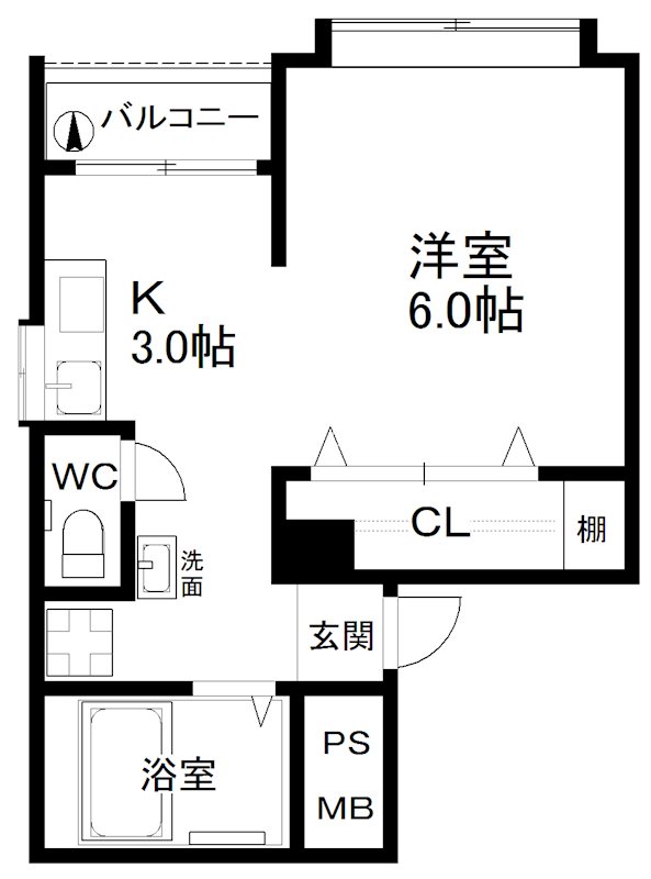 サンハイツ 間取り