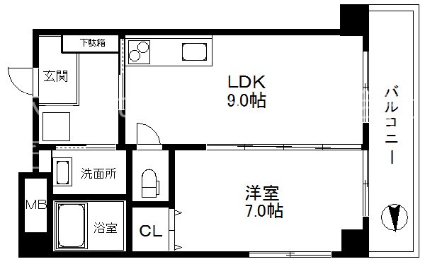 エル・セレーノ住之江 間取り