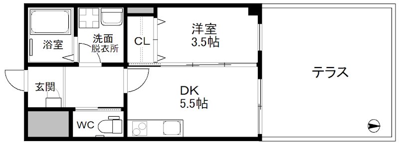 テラ我孫子前 間取り