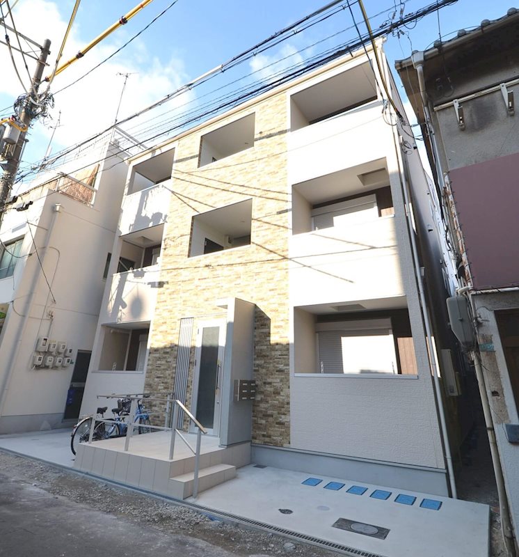 フレイランス中加賀屋 外観