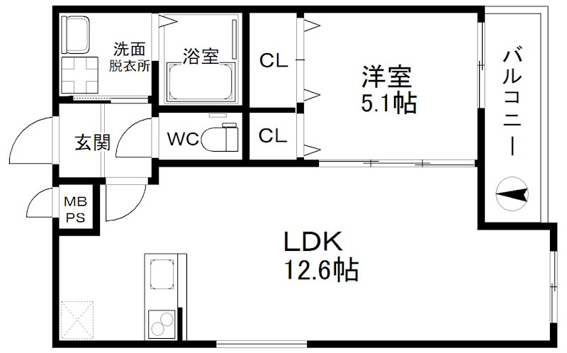 フジパレス エン 間取り