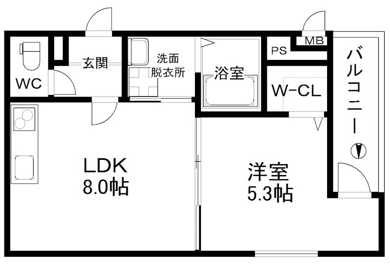 フジパレス エン 間取り