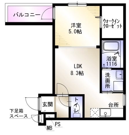 フジパレス エン 間取り