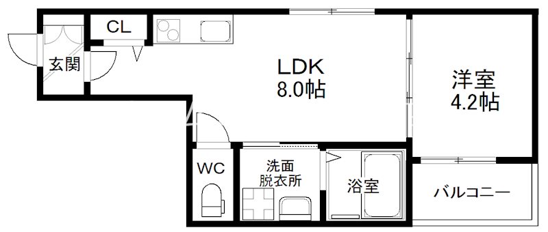 エルグランド住之江 間取り
