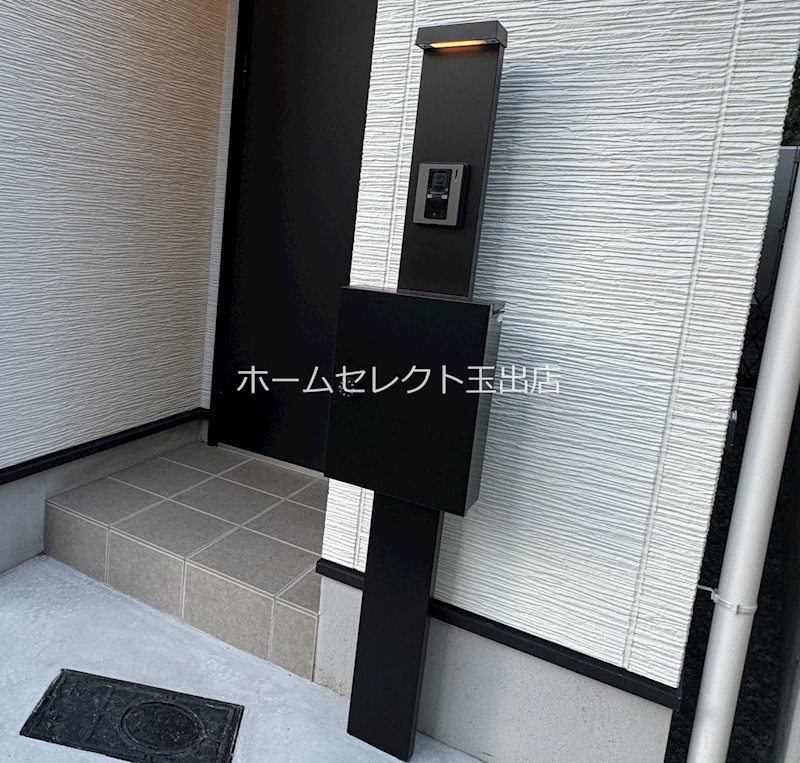 玉出東1丁目戸建賃貸　新築・車庫付 エントランス