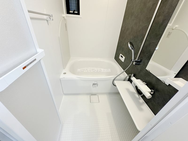 玉出東1丁目戸建賃貸　新築・車庫付 風呂画像