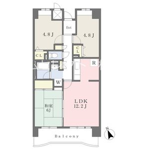 グランデージ住之江 間取り