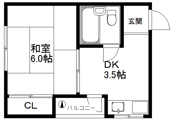 グレース岸里 間取り