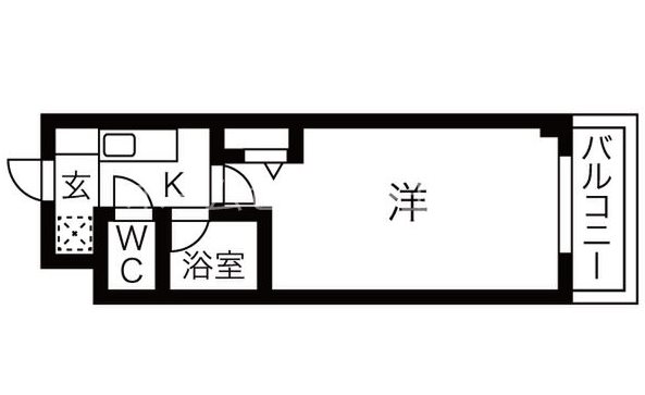 プルメリア玉出 間取り