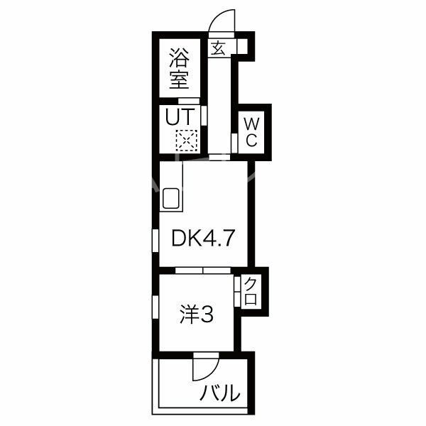 パレーシャルかしま 間取り