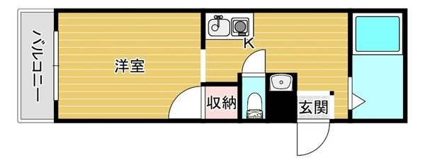 パールシティマンション玉出 間取り