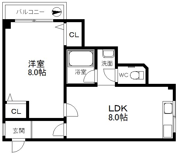 キリシマハイツ 間取り