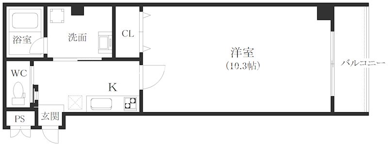 レクラン岸里東 間取り