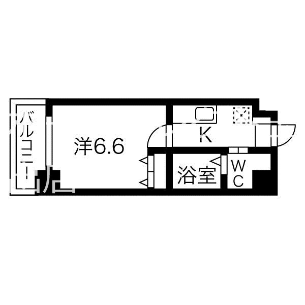 大阪府大阪市西成区岸里東１丁目 間取り