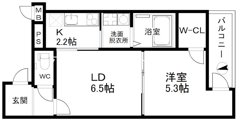 Ｃａｓａ　ｄ’ｏｒｏ清水丘  間取り