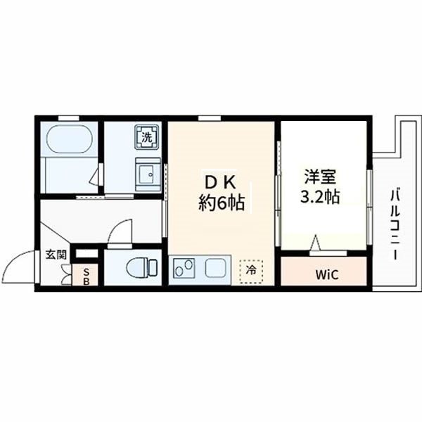ラシーヌ住吉大社 間取り