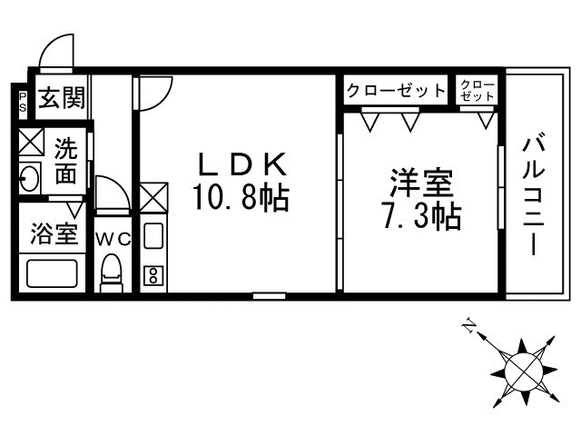 イゾラ　フォルトゥーナ 間取り