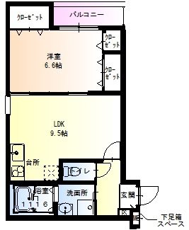 フジパレス北加賀屋駅南 間取り