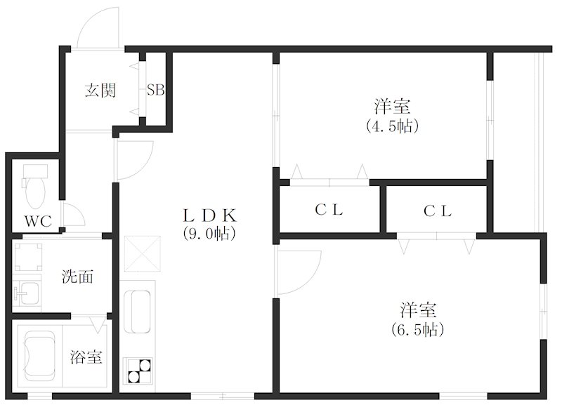 ルシェリア天下茶屋 間取り