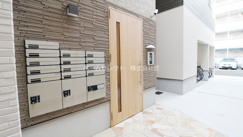 フジパレス中加賀屋Ⅵ番館  エントランス
