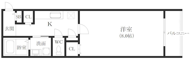 ミューズショコラ 間取り