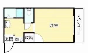 パールシティマンション玉出 間取り