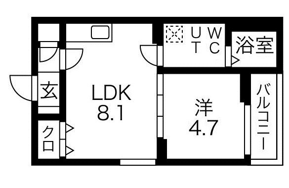 F maison GRACE II番館 間取り
