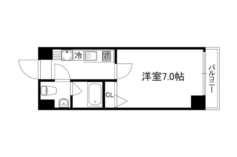 FDS KOHAMA WEST 間取り