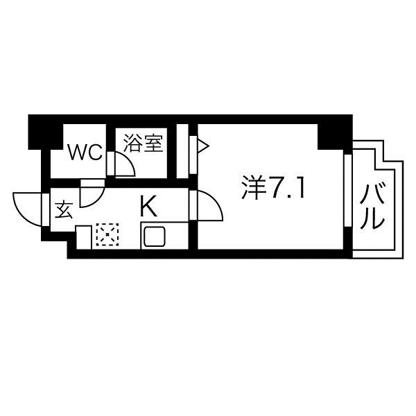 FDS KOHAMA WEST 間取り
