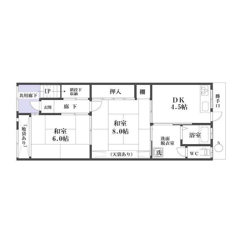 KCMS粉浜 間取り