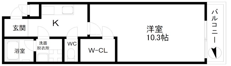 セレーナ住之江Ⅱ番館 間取り