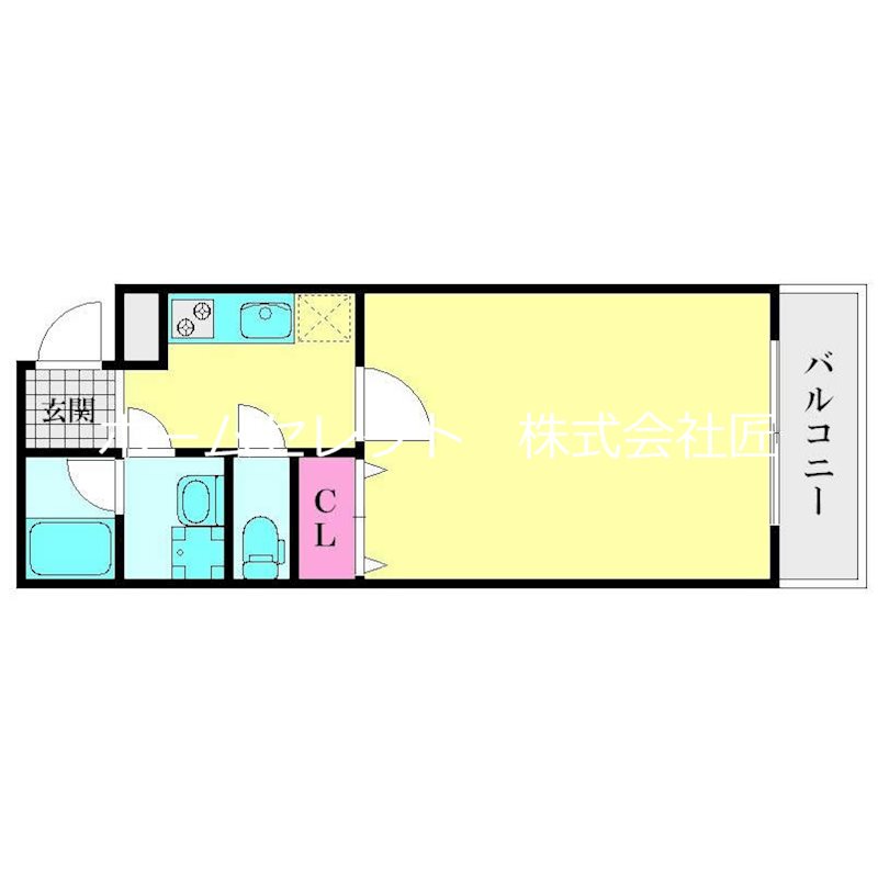 大阪府大阪市住之江区安立２丁目 間取り