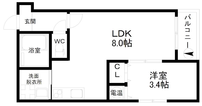 アバンティオエクラ 間取り