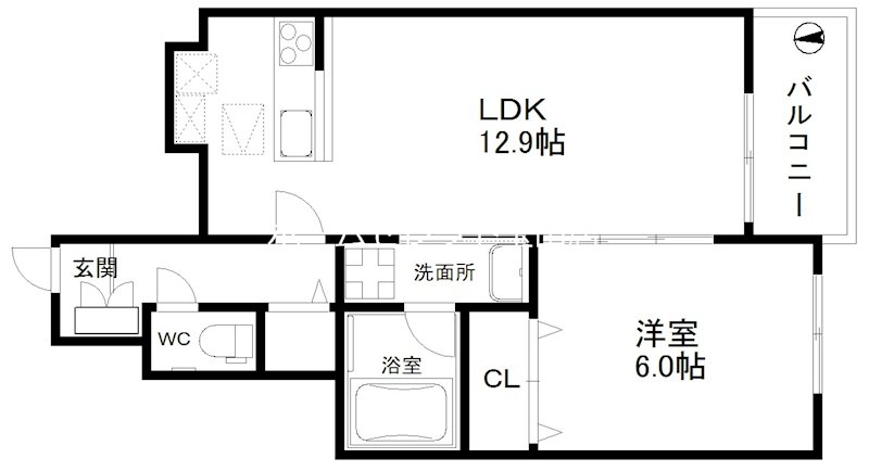 サザンテラスソレアード 間取り