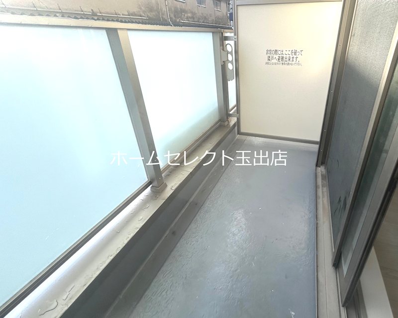 ナガモリメゾン南津守 ベランダ