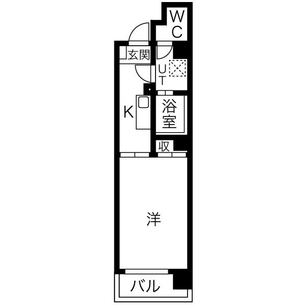 Merry住之江公園 間取り