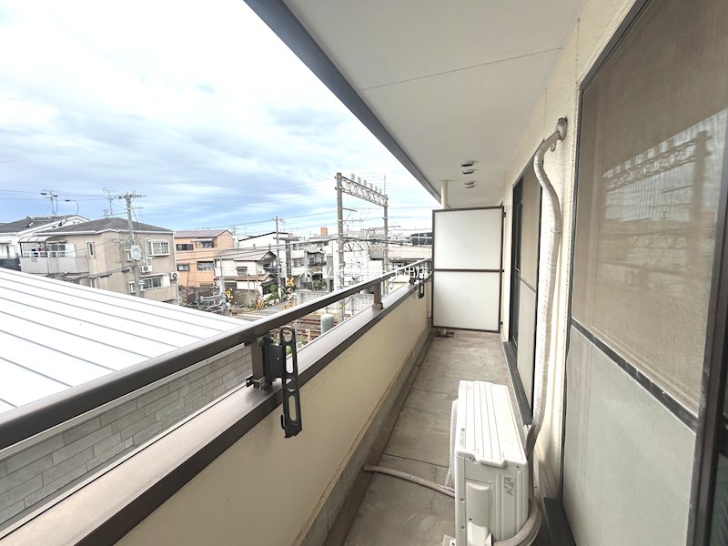 サンライフ上住吉 ベランダ