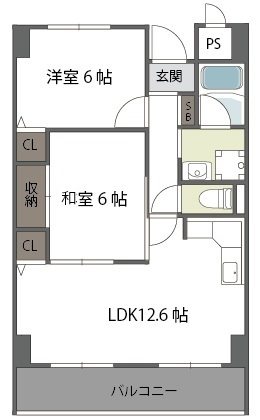 カワデンエミネンスハイツ 間取り