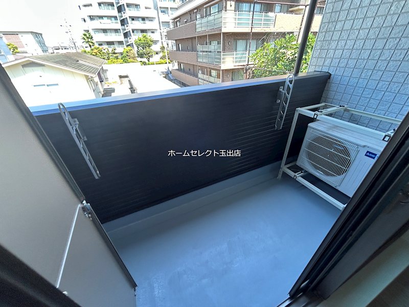 ウェルスクエア帝塚山 ベランダ