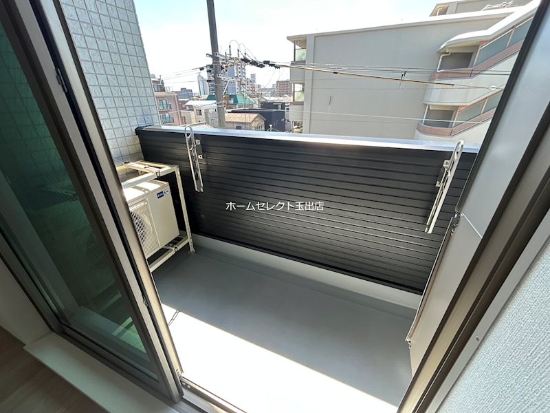 ウェルスクエア帝塚山 ベランダ