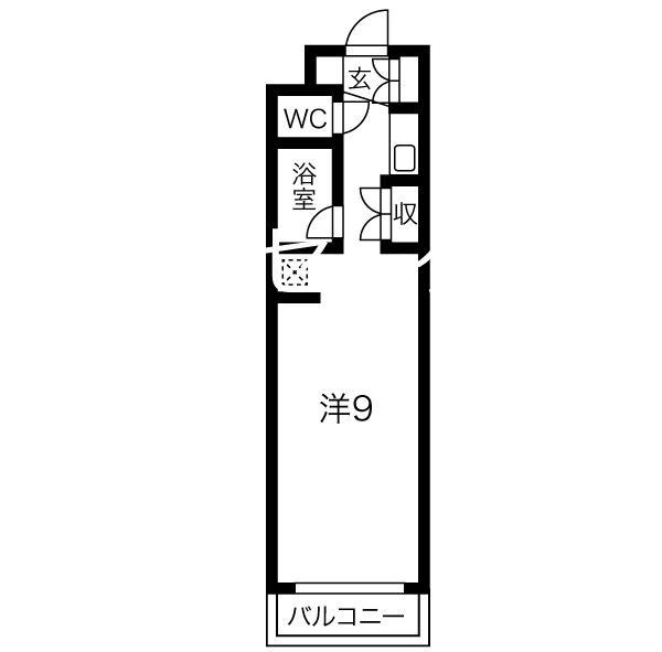 ビバリーヒルズ玉出西 間取り