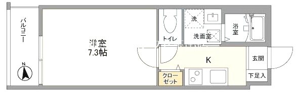エスクード凪 間取り