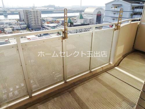 グランデージ住之江 ベランダ