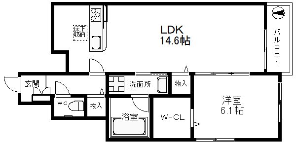 アーサー住之江 間取り