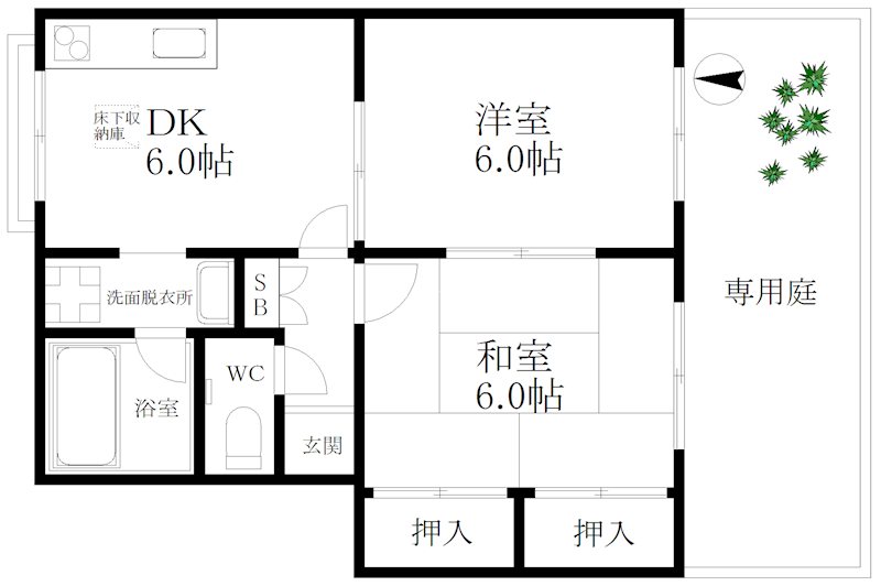 ドエル一番館 間取り