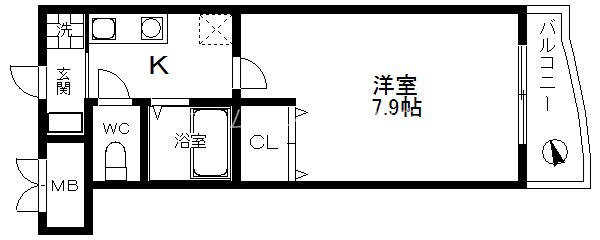 ラフィーネ北島 間取り