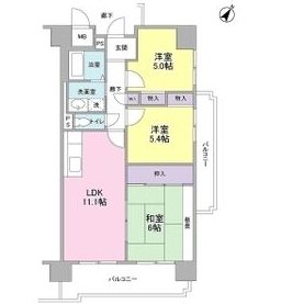 サニーコットン住之江 間取り