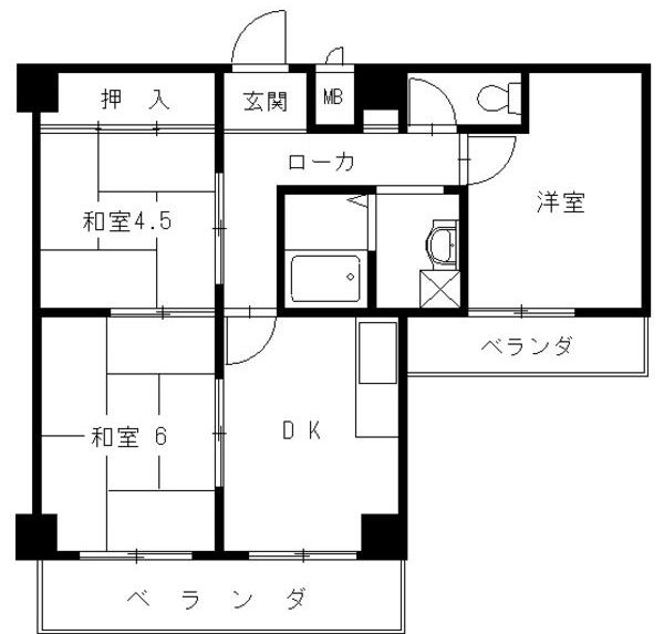 グランドメゾン富士 間取り
