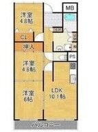 グランデージ住之江 間取り